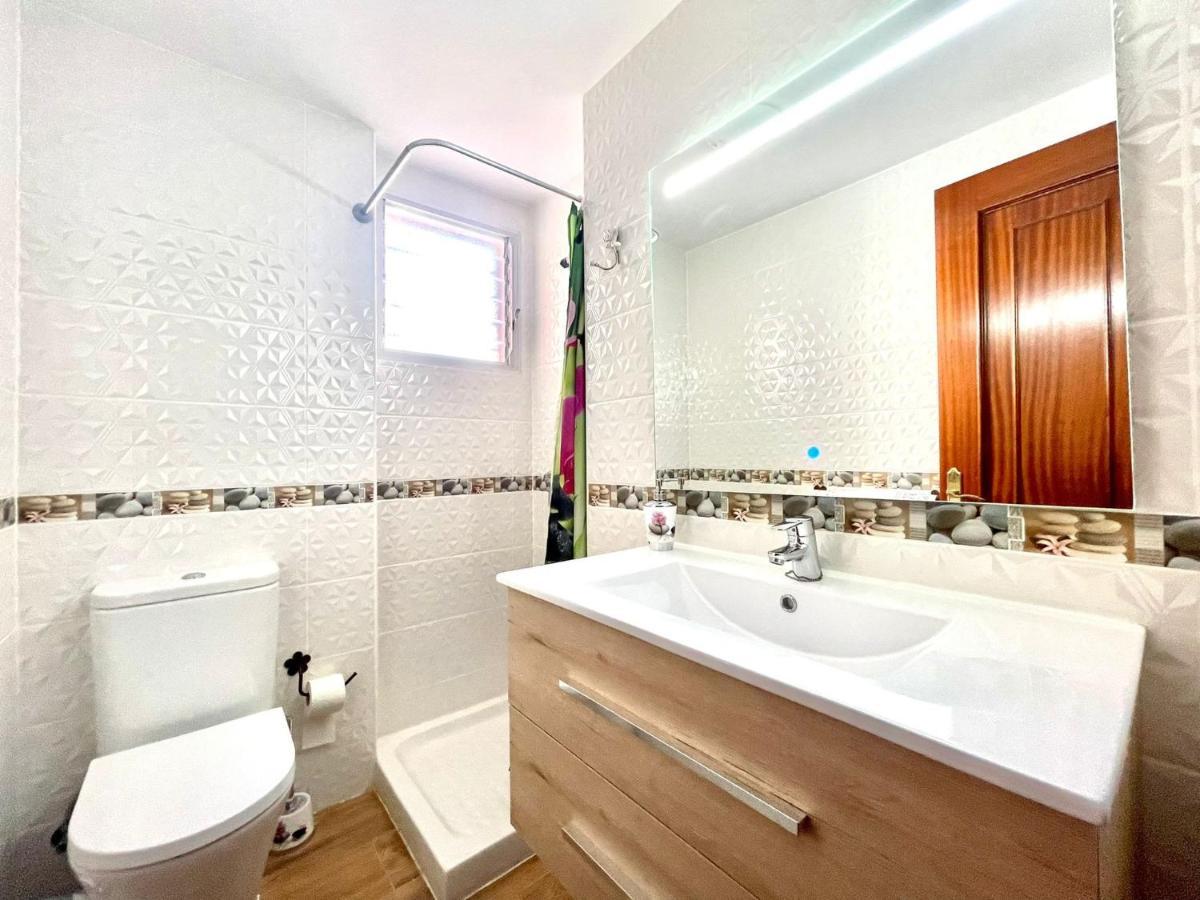 Apartamento Urb. Palmeras Del Sur Con Piscina 아데제 외부 사진